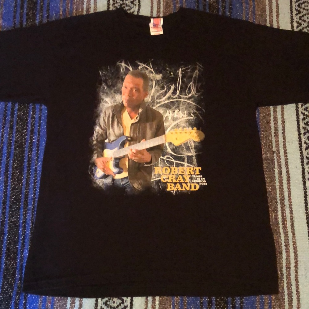Robert Cray Band 2022 Concert Tour Tee Shirt